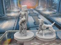 
              Assassin Droid Sniper & Robot Dog Companion Mini Miniature 3D Printed
            