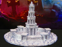 
              Town Square Courtyard Decorative Fountain Scatter Terrain Scenery Tabletop Game
            