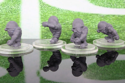 4pc Thrower Dwarves Mini Miniature Player Tabletop Blood Fantasy Football Bowl