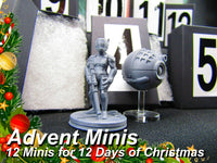 
              12 Days of Christmas Advent Calendar Sci Fi Minis Miniature Figures Set Model
            
