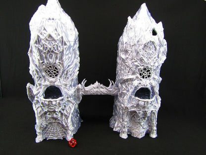 Modular Stackable Stalagmite Towers Pair Scatter Terrain Scenery 3D Printed Mini