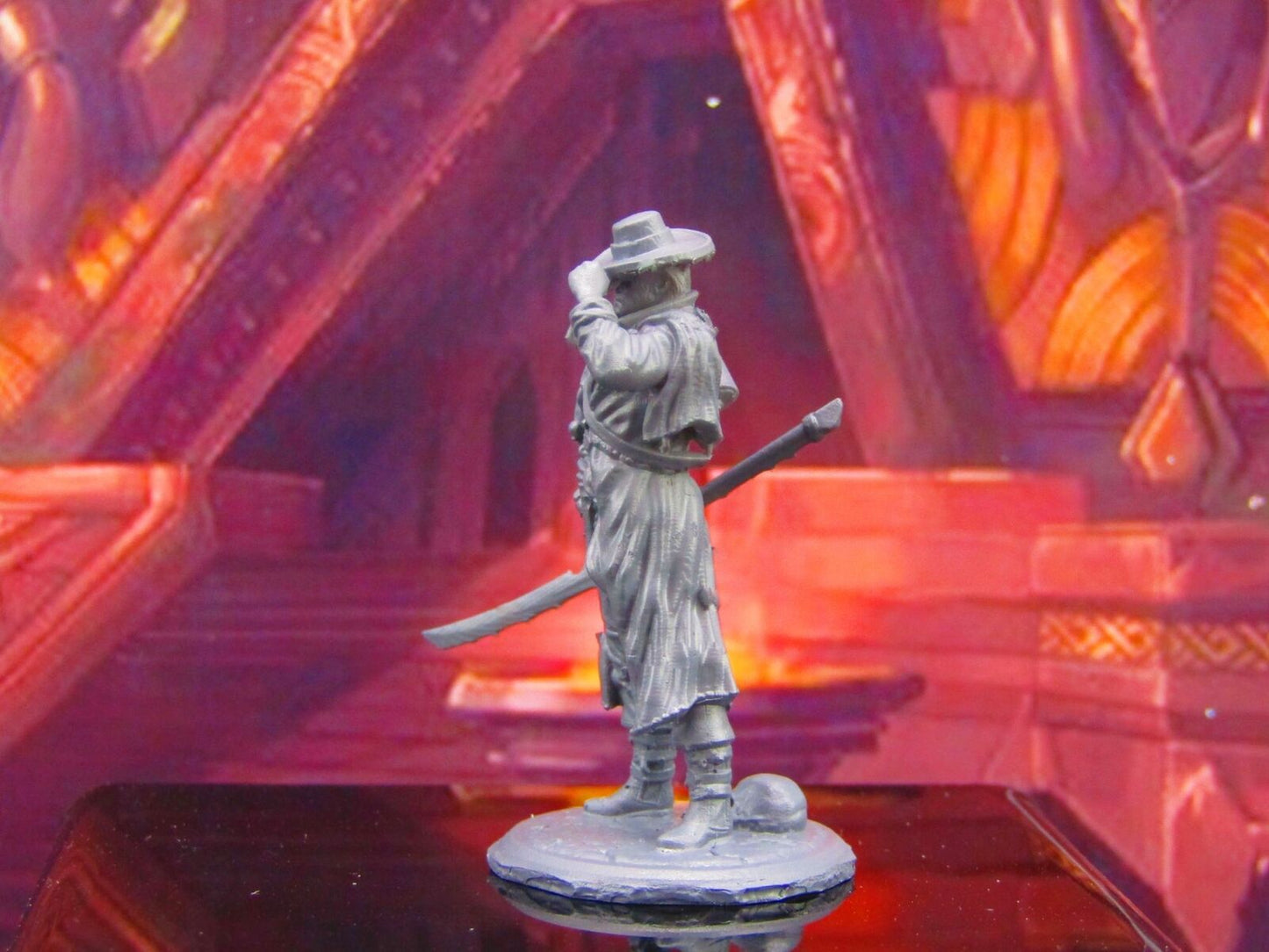 Masked Monster / Vampire / Werewolf Hunter Mini Miniature Model Character Figure