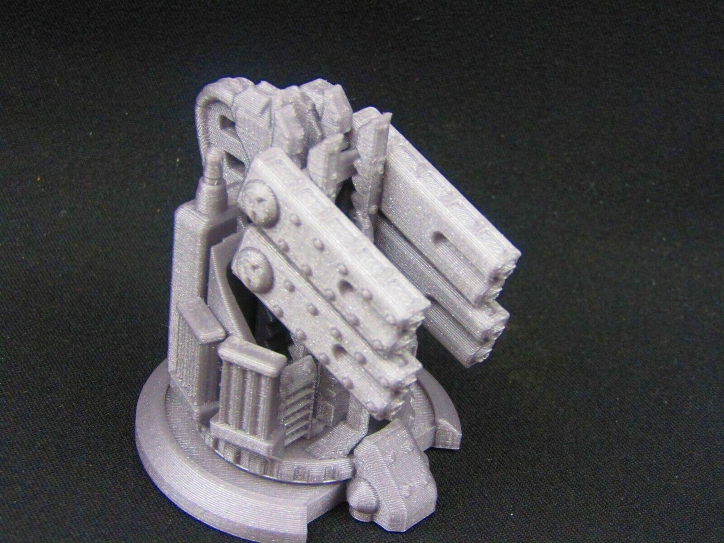 Large Gun Turret Scenery Scatter Terrain 3D Printed Model 28/32mm Scale Sci Fi