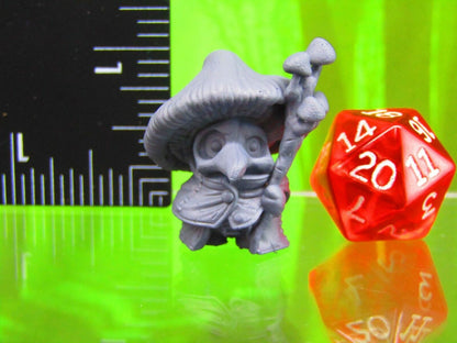 Shroomie Plague Dr. Doctor Mushroom Man Mini Miniatures 3D Printed Model 28/32mm