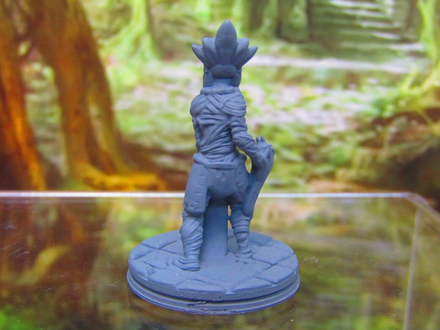 Aztec Mayan King Pharaoh Undead Mummy Mini Miniature 3D Printed Model 28/32mm