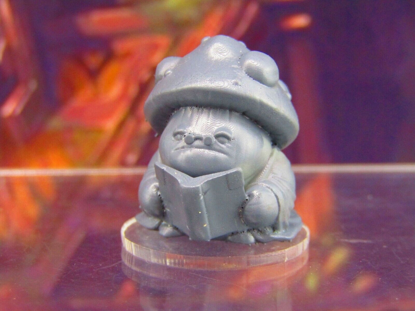 Shroomie Librarian Mushroom Men Myconid Fungus Folk Mini Figures 3D Printed