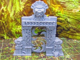 Jungle Magical Portal Entrance Gateway Scatter Terrain Scenery 3D Printed Model