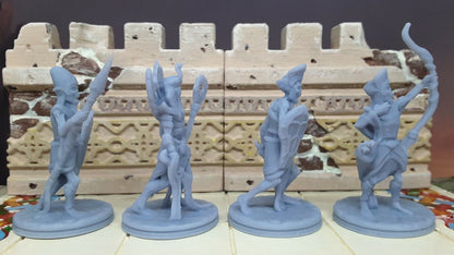 Egyptian Mummy Zombie Army Mini Miniature 28/32mm Figure D&D 3D Printed Resin