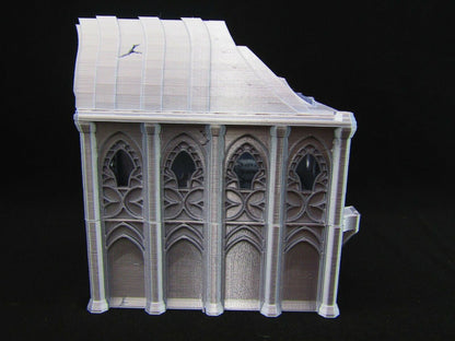 Dark Elf Nobles House Mansion Scatter Terrain Scenery 3D Printed Mini Miniature