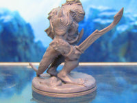 
              Sea Devil Warrior Soldier w/Sword/Dagger Mini Miniature Figure 3D Printed Model
            