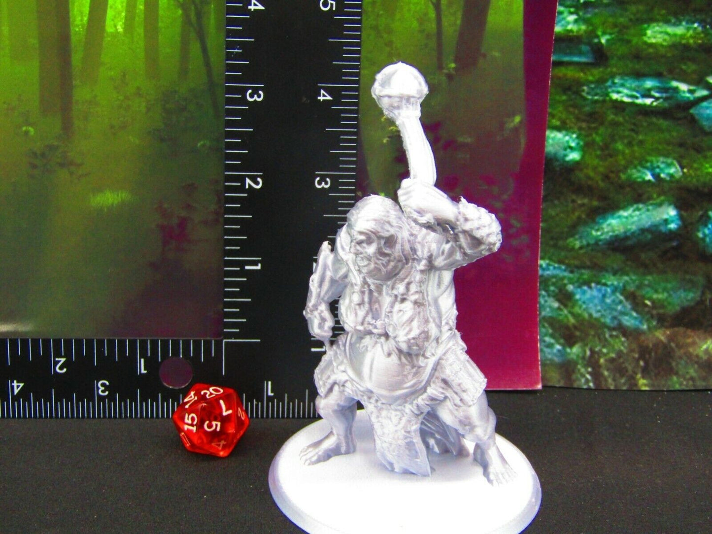 Female Hill Giant Mini Miniatures 3D Printed Resin Model Figure 28/32mm Scale