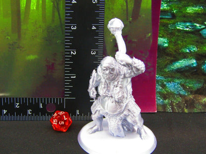 Female Hill Giant Mini Miniatures 3D Printed Resin Model Figure 28/32mm Scale