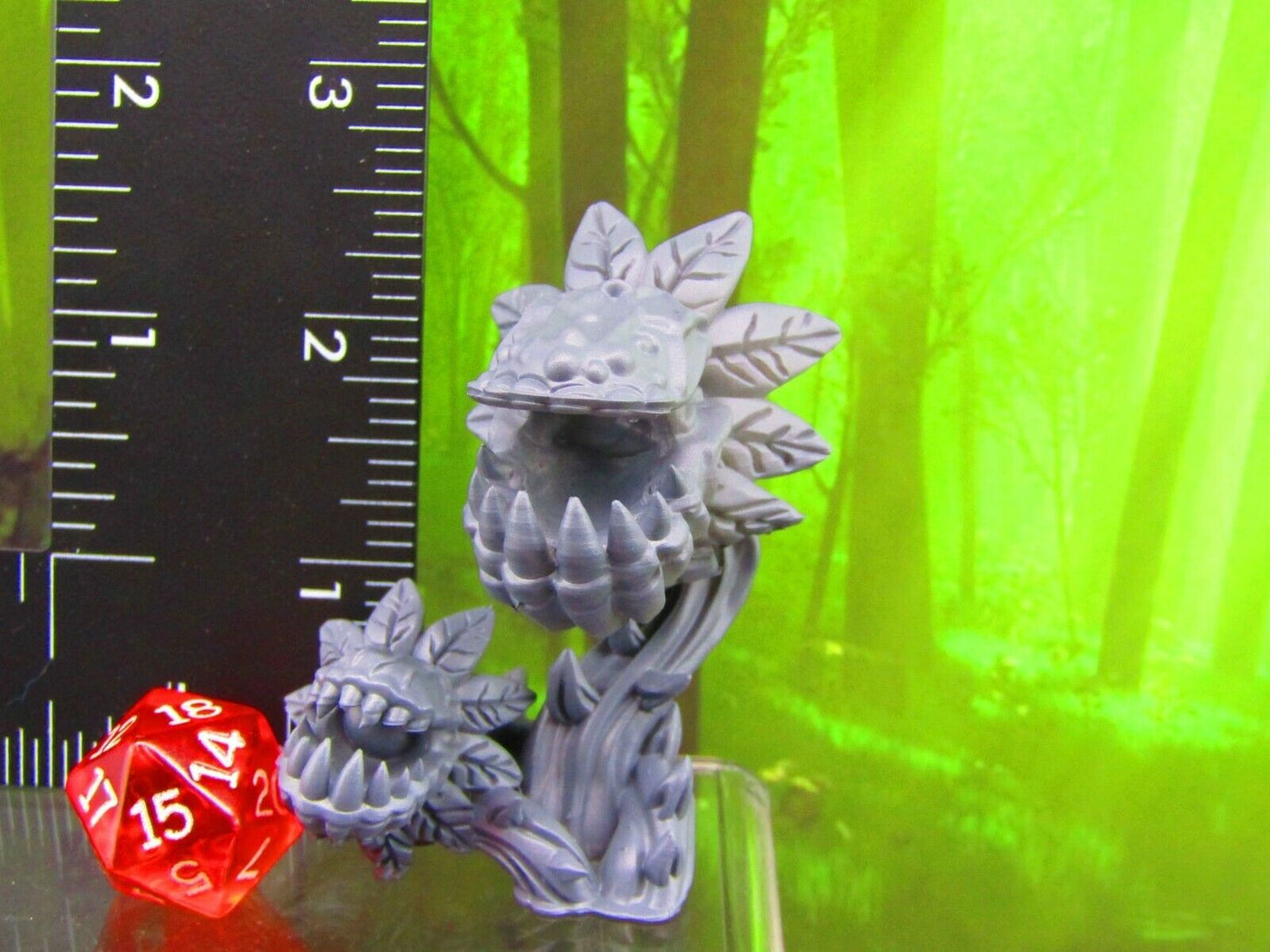 Carnivorous Monster Maneating Plant A Mini Miniature Figure 3D Printed Model