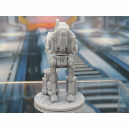 Repairbot Mechanic Droid Robot Mini Miniature 3D Printed Figure Model