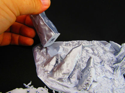 Dimensional Magic Portal Scatter Terrain Scenery 3D Printed Mini Miniature Model