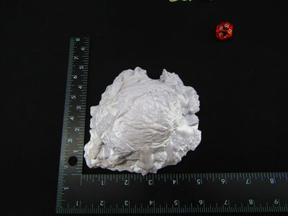 Buried Ruined Ancient Statue w/ Cairn Stone Scatter Terrain Scenery 3D Printed