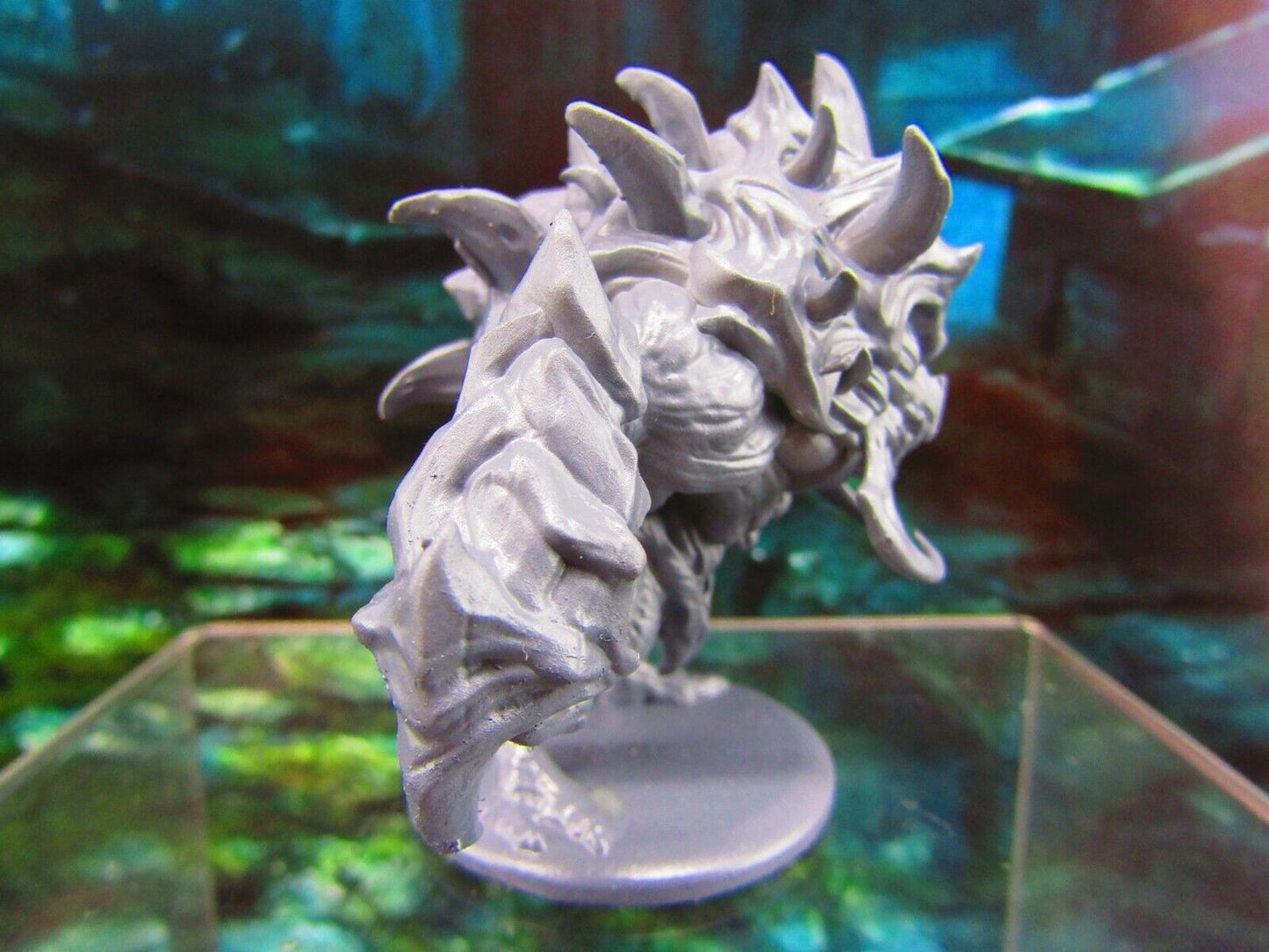 Amber Titan Rock Hulk Burrowing Monster Mini Miniature Figure 3D Printed Model