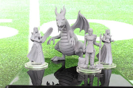 4pc Sleeping Beauty Set Mini Miniature Player Blood Fantasy Football Bowl BB