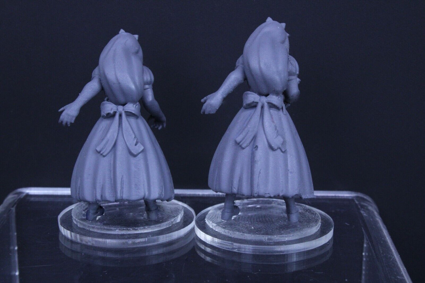 Evil Alice in Wonderland Pair Mini Model RPG Tabletop Gaming Wargaming D&D