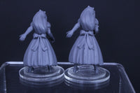 
              Evil Alice in Wonderland Pair Mini Model RPG Tabletop Gaming Wargaming D&D
            