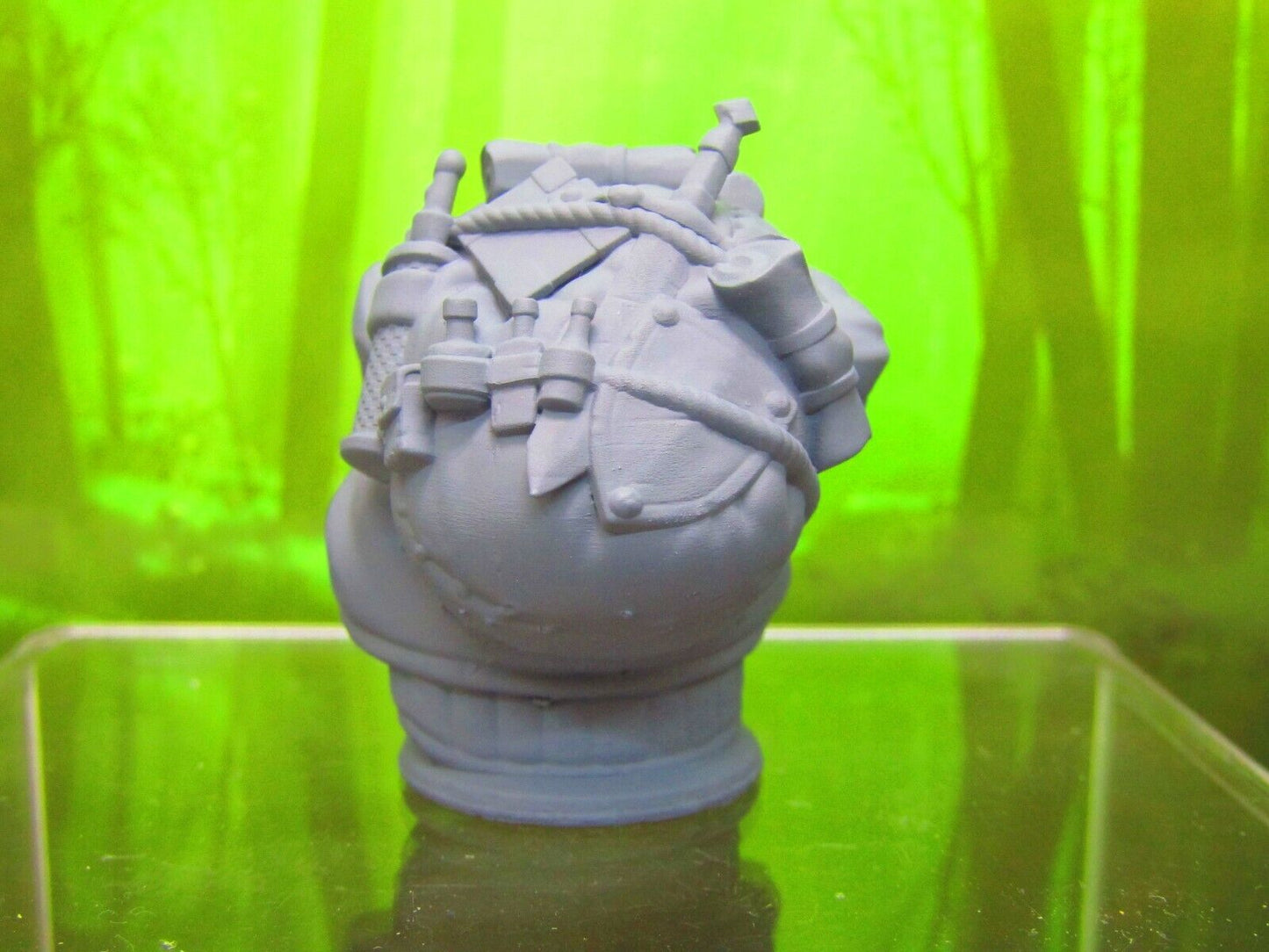 Dwarven Travelling Merchant Trader Mini Miniature Dwarf 3D Printed Model 28/32mm