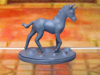 
              Baby Uncicorn Pony Monster Companion Mini Miniatures 3D Printed Model 28/32mm
            