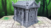 
              Cemetery Mausoleum Tomb Model Dungeons & Dragons 28mm Scatter Terrain Miniature
            