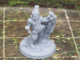 Halfling Puppeteer Performer Mini Miniature Figure 3D Printed Model 28/32mm