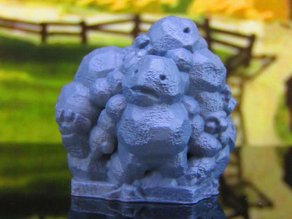 Clod Battle Roller Earth Elemental Dirt Folk Mini Miniature Model Character