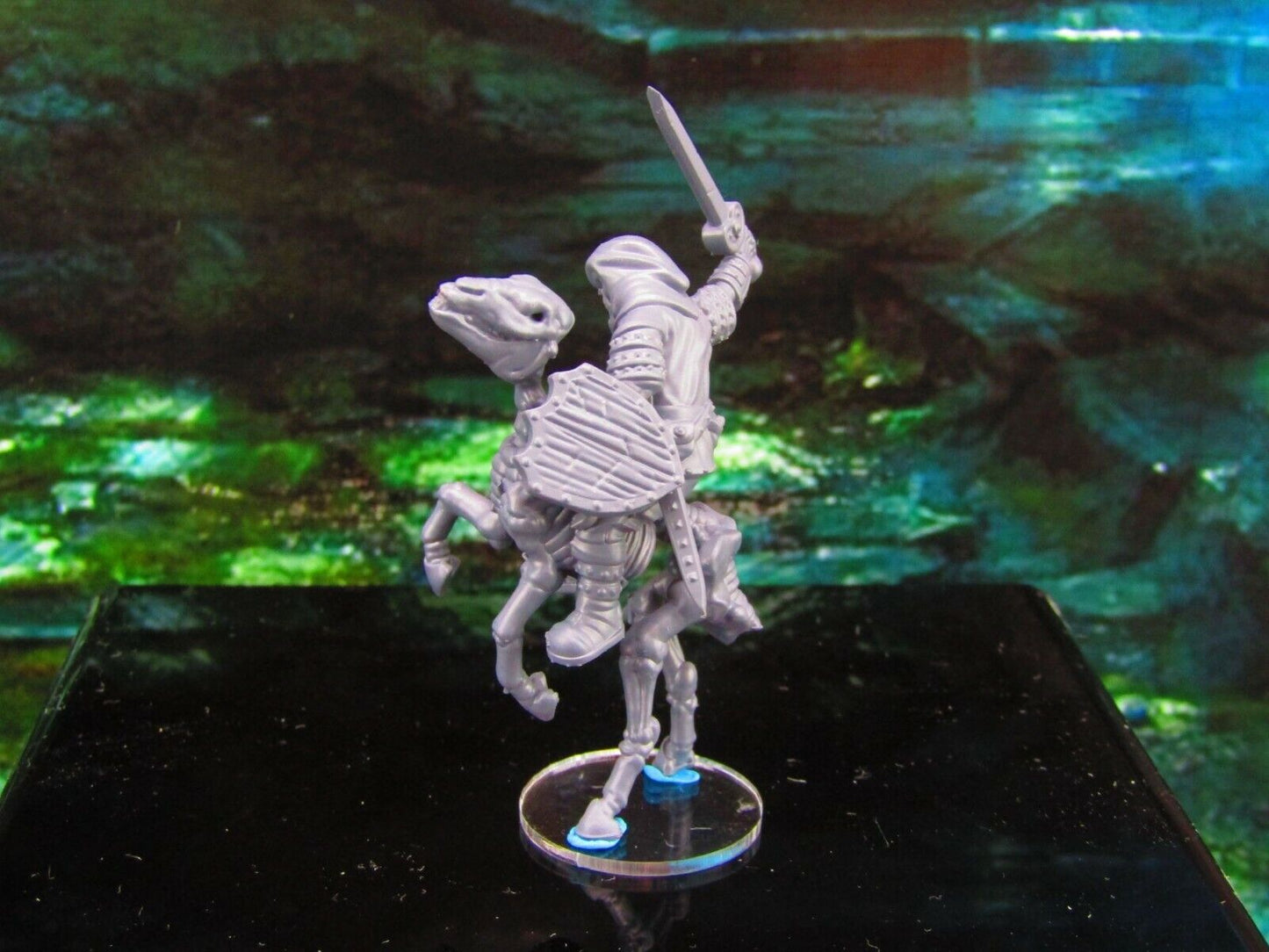 Mounted Skeleton Horse Rider Cavalry C Mini Miniature Model Character Figure