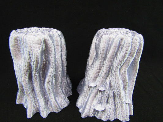 2 Large Forest Woods Tree Stumps Scatter Terrain Scenery 3D Printed Mino