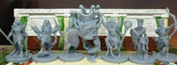 
              7 Piece Egyptian Tomb Set Mini Miniature 28/32mm Figure D&D 3D Printed Resin
            