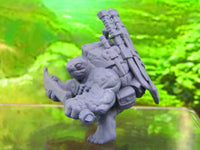 
              Heavily Equipped Swordsman Tortle Fighter Warrior Mini Miniatures 3D Print
            