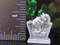 
              Tombstone Gravestone Graveyard Mimic Pair A Mini Miniature Model Character
            
