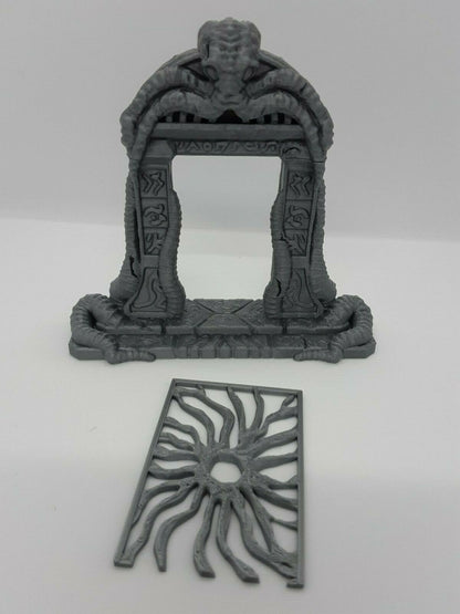 Eldritch Portal Gateway Scatter Terrain Scenery Model Dungeons & Dragons D&D