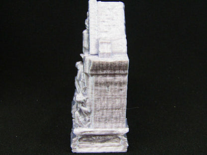 Roadside Holy Shrine B Scatter Terrain Scenery 3D Printed Mini Miniature Model