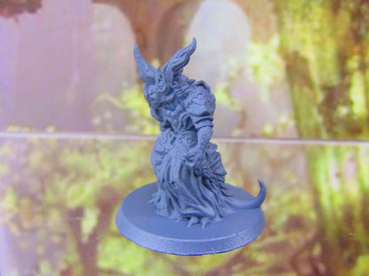 Kobold Leader Mini Miniatures 3D Printed Resin Model Figure 28/32mm Scale RPG