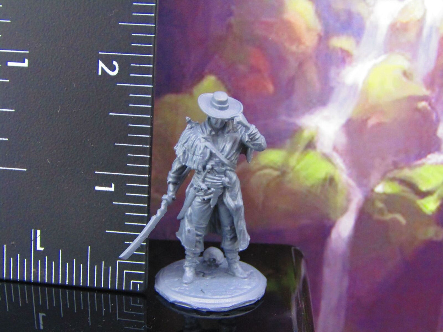 Masked Monster / Vampire / Werewolf Hunter Mini Miniature Model Character Figure