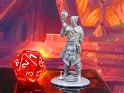 Male Alchemist Alchemy Mad Scientist Mini Miniature Model Character Figure