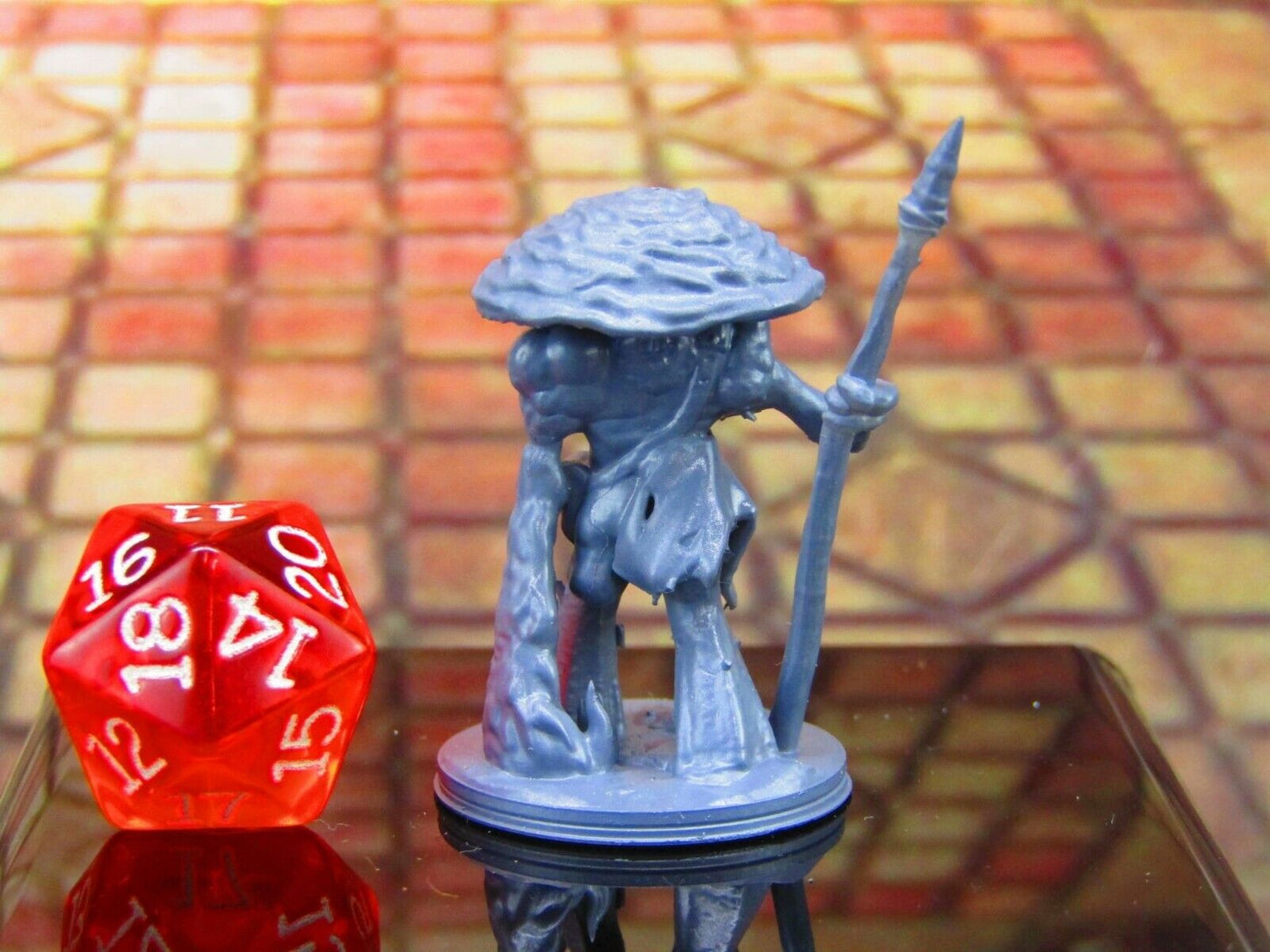 Mushroom Shroomie Myconid Folk 3 Mini Miniature Model Character Figure