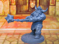 
              Doli The Smasher Berserker Dwarf Mini Miniatures 3D Printed Model 28/32mm Scale
            