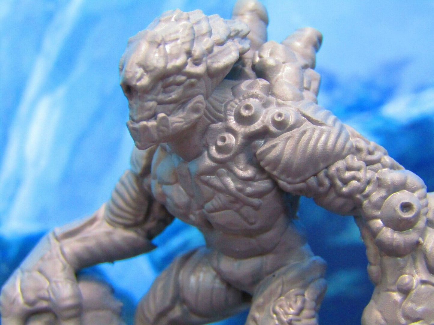 Coral Golem Undersea Monster Creature Mini Miniature Figure 3D Printed Model
