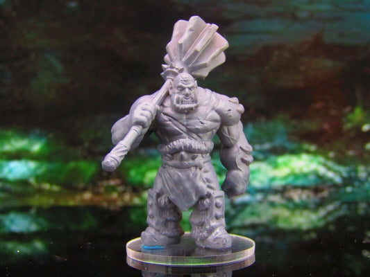 Orc Guard Soldier With Mace Mini Miniature Model Character Figure