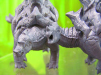 
              Gravespine Stegosauras Dinsosaur Pair Mini Miniature Figure 3D Printed Model
            