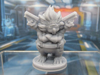 
              Furry Alien Fuzzy Gunner Mini Miniature Scatter Terrain Scenery 3D Printed Model
            