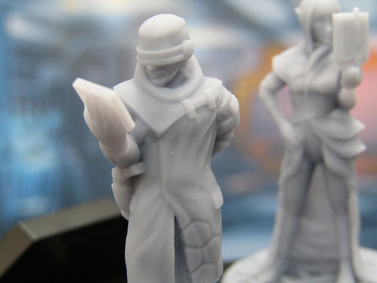 Syndicate Agents Pair Mini Miniature Scatter Terrain Scenery 3D Printed Model 28