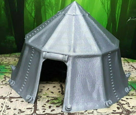 Tent Pavilion Removable Top Model Dungeons & Dragons Tabletop RPG Gaming 28mm