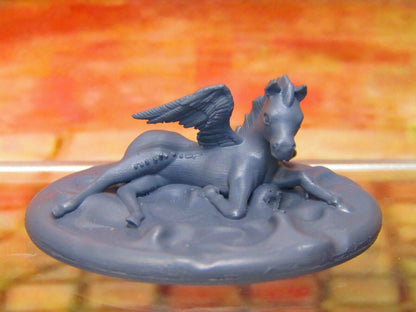 Baby Pegasus Pony Monster Companion Mini Miniatures 3D Printed Model 28/32mm
