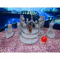 
              Merfolk Mermaid Deep Sea Royal Coral Throne Room Scenery Scatter Terrain Props
            