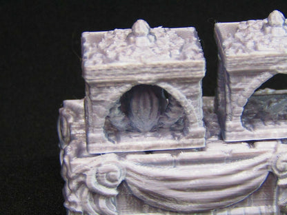 Holy Altar & Religious Artifacts Scatter Terrain Scenery 3D Printed Mini